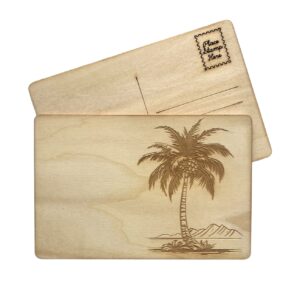 Wooden Postcard - Holiday Vibes